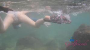 Snorkeling and fucking make a perfect day with Aften.