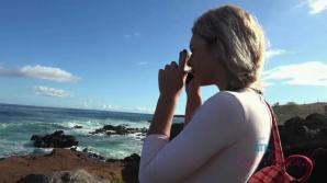 Gabbie gets a nice facial!